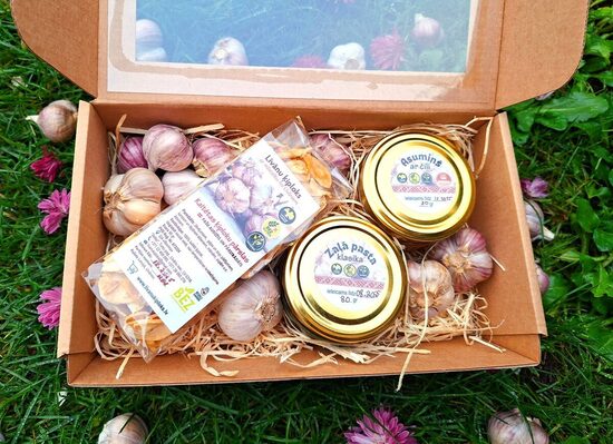 Komplekts "Paldies" Nr.1, kartona kastītē